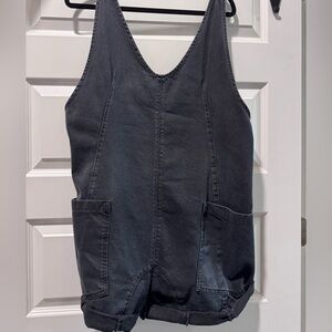 We The Free Black High Roller Shortall